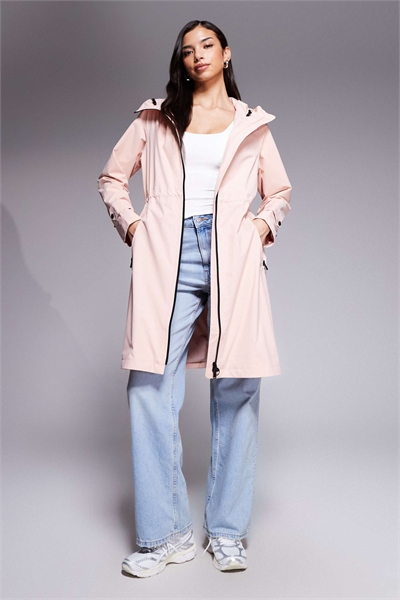 Водонепроницаемая куртка с капюшоном и удлиненным кроем Kyra артикул 154707750