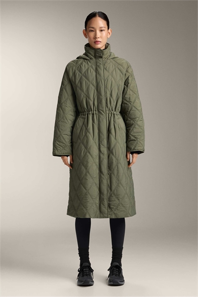 Водоотталкивающая куртка с набивкой из аэрогеля fellex® цвета хаки артикул 155527099