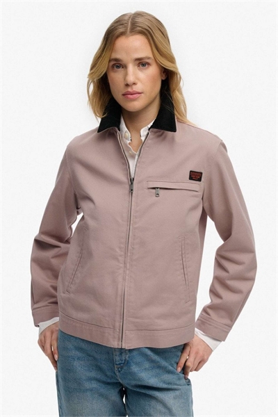 Куртка ранчо с воротником из шнурка, цвет палевый артикул 156045337