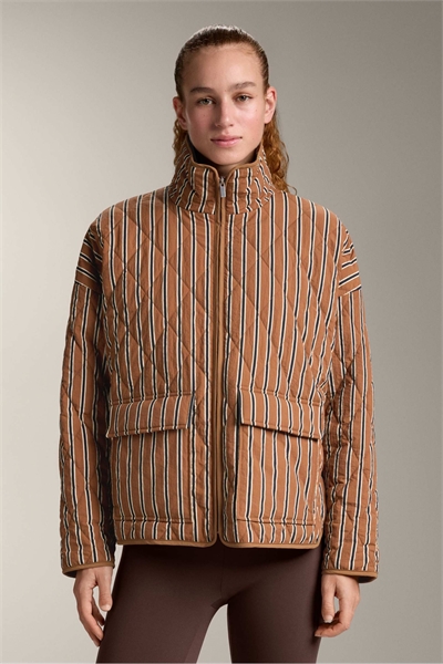 Водоотталкивающая куртка с утеплителем из аэрогеля fellex® коричневого цвета артикул 155796865