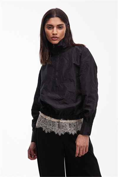 Ветровка из тафты с полузастежкой-молнией артикул 152935747