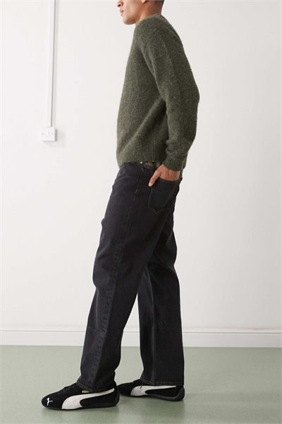 Джинсы с принтом артикул 151343040