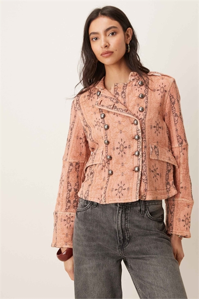 Жаккардовая куртка Lotty артикул 154172604