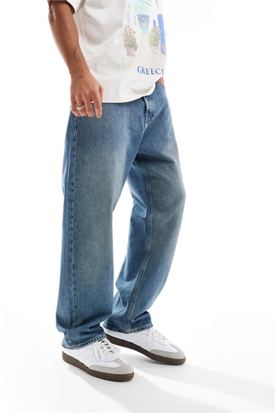 Джинсы-багги Alex артикул 134143324