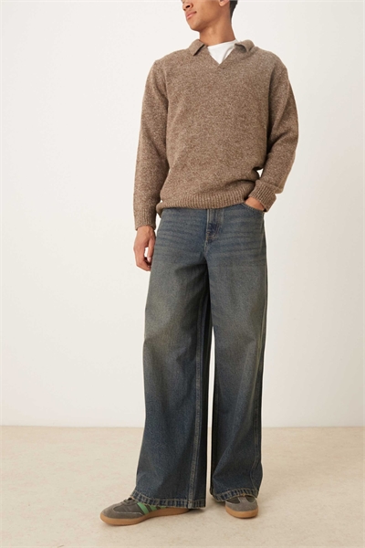 широкие джинсы артикул 150267303