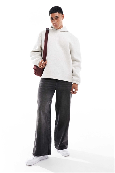 джинсы-скетчеры с очень широким кроем артикул 138174573