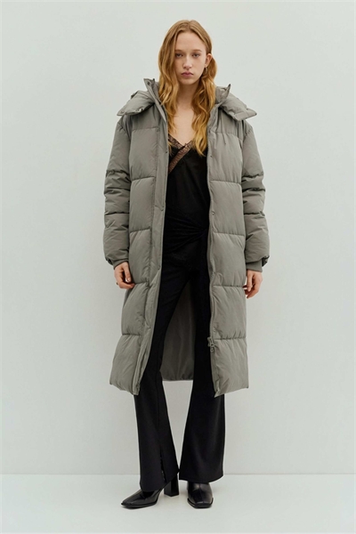 Длинная пуховик артикул 154629836