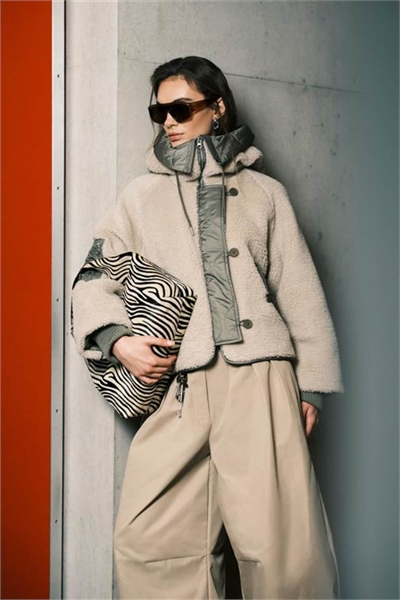 Парка Borg с капюшоном и шнурком артикул 148071368