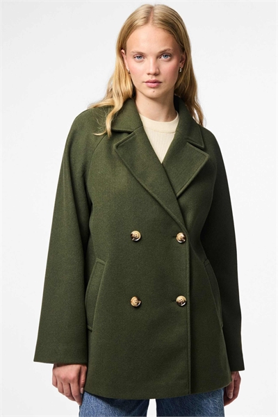 Пальто в лесной ночи артикул 155100960