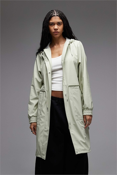 Водонепроницаемая удлиненная парка на шнурке, модель 18550 артикул 153907337