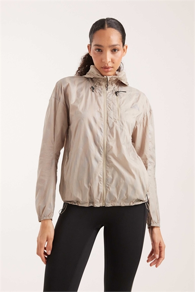Светоотражающая куртка для бега Adi365 бежевого цвета артикул 153897221