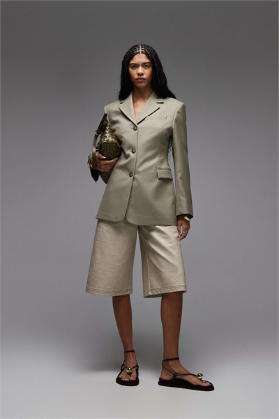 Оверсайз-блейзер с высоким содержанием шерсти артикул 155250735