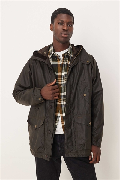 Переработанная парка Endurance mountain wax оливкового цвета - MGREEN артикул 150171336