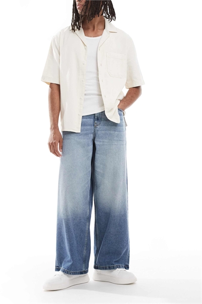 Джинсы свободного кроя артикул 143261799