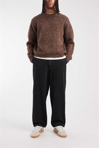 Джинсы с расклешенными штанинами артикул 153114434