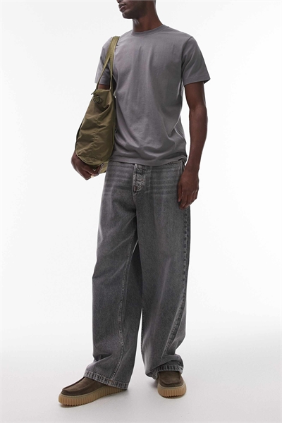 Джинсы-багги Theo с карманом в виде флага артикул 148995035