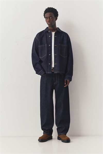 Джинсы-багги артикул 155647997