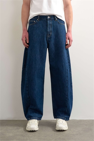 Джинсы с жестким поясом артикул 154333400