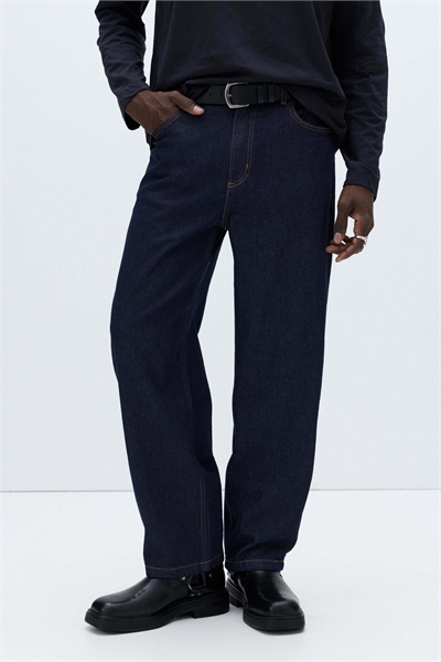 Джинсы-багги артикул 154290596