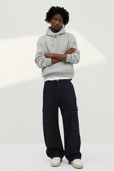 Джинсы с грузовым парашютом артикул 155723586