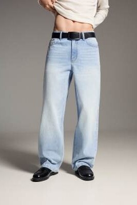 Джинсы с очень широким кроем артикул 155120401