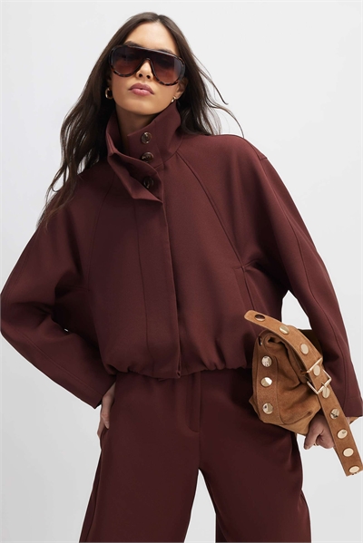 Бомбер с воротником-воронкой, сшитый на заказ артикул 155425488