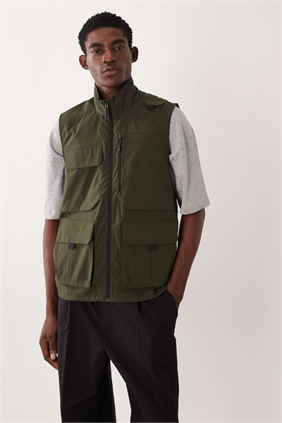 Легкий жилет для путешествий с защитой от насекомых, темно-хаки артикул 154920801