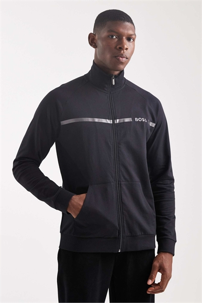 Аутентичная куртка-жакет с застежкой-молнией черного цвета артикул 148477774