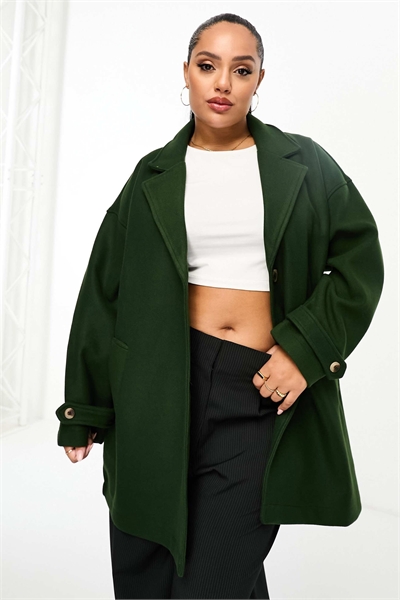 Куртка с объемным воротником артикул 132336624