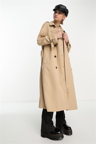 Тренч с двойной застежкой артикул 123619973