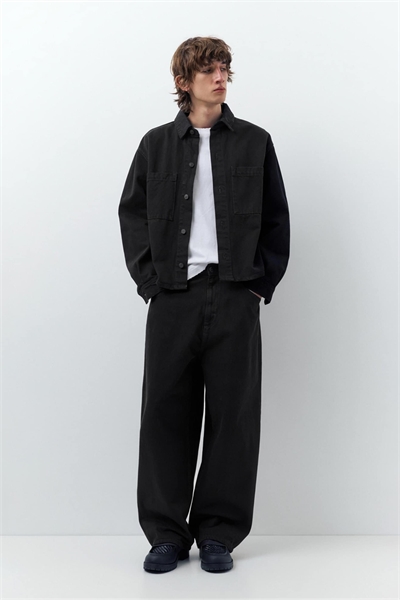 Джинсы с очень широким кроем артикул 156087329