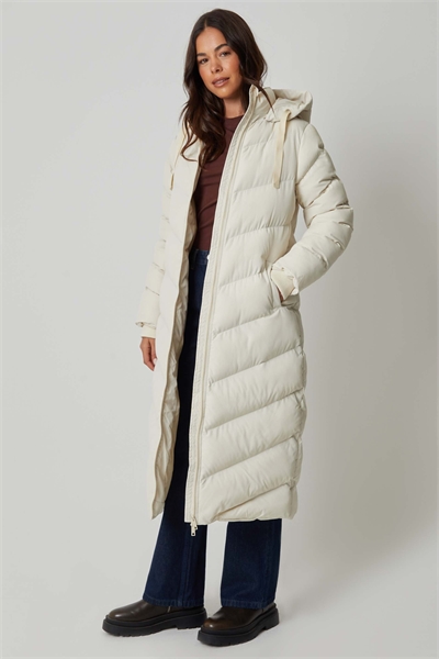 Макси-пальто с утеплителем артикул 152719871