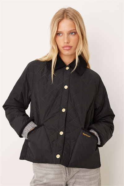 Стеганая куртка Anise черного/старинного цвета артикул 149963336