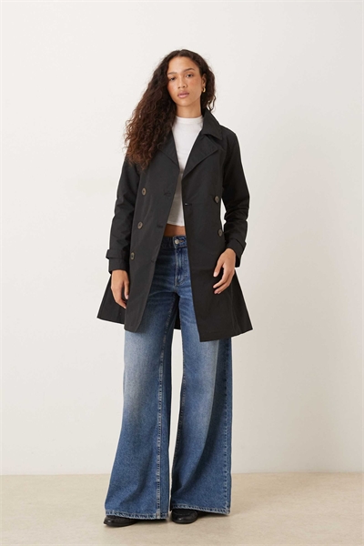 Двубортный тренч с поясом артикул 151111932