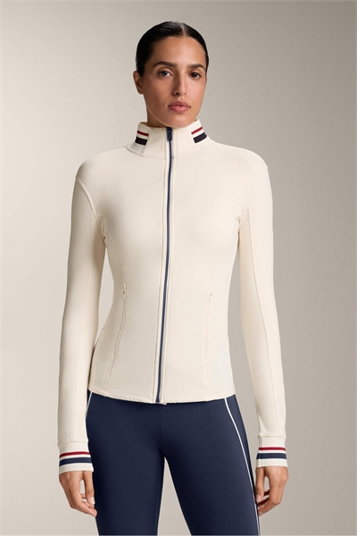 Легкая теплая техническая куртка из резины бледно-бежевого цвета артикул 154971916