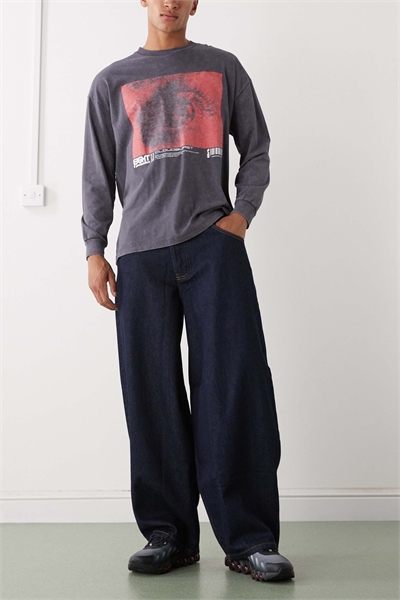 X006 XL — джинсы с низкой посадкой и широкими брючинами артикул 148412540