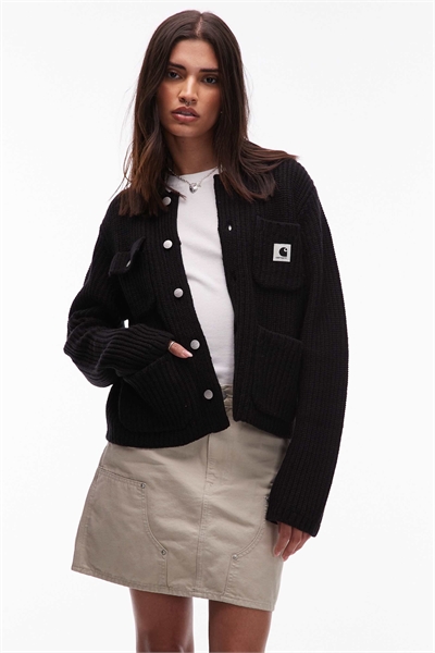 Кардиган с вязаным воротником из Мичигана артикул 148995812