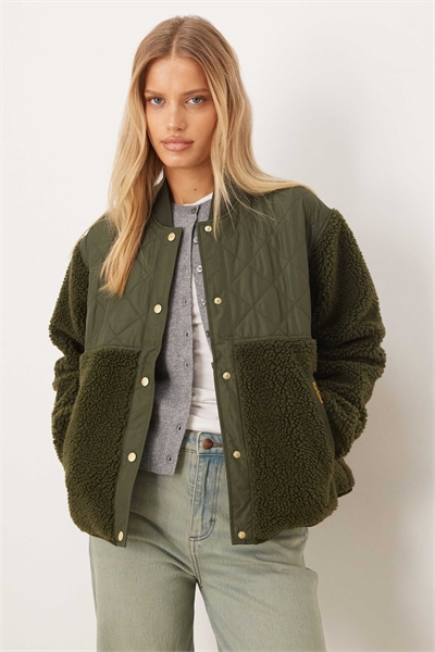 Флис Wetherby оливкового цвета артикул 153116591