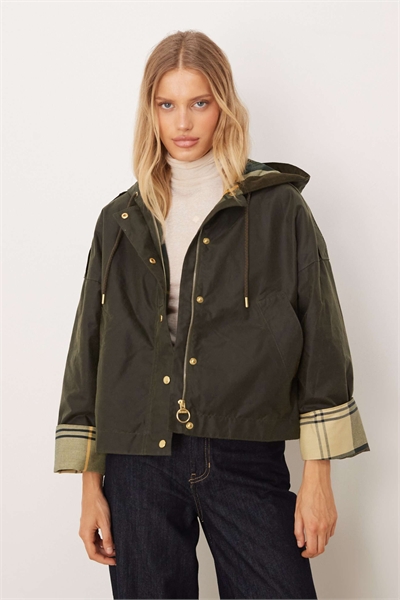 Куртка с капюшоном Ryedale из оливковой ткани артикул 153116615