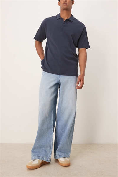 Джинсы свободного кроя артикул 143020152