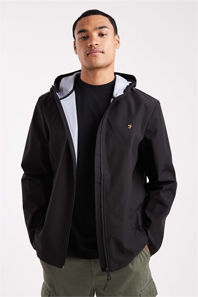 Куртка с капюшоном Rhodes черного цвета артикул 150559229