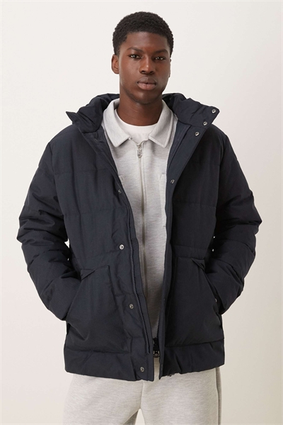 Пуховик Brampton темно-синего/темно-коричневого цвета — NAVY артикул 150171287