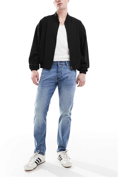 Джинсы French Connection с зауженными брючинами артикул 143185422