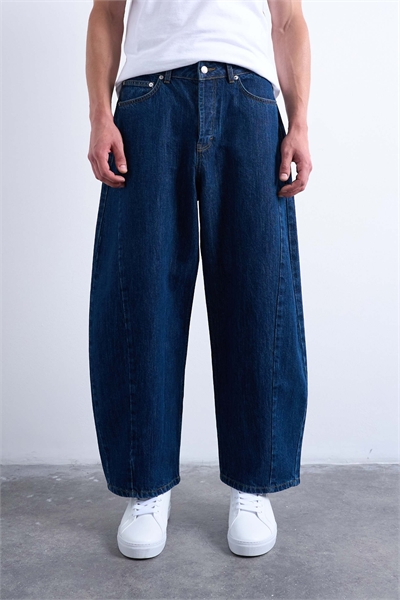 Джинсы с жестким поясом артикул 148041164