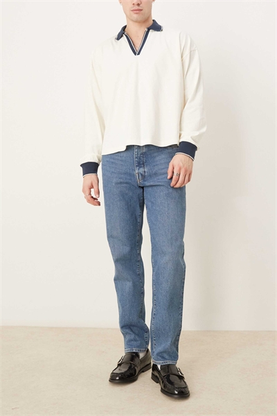 Джинсы Cole с обычным зауженным кроем и синей отбелкой артикул 135498071