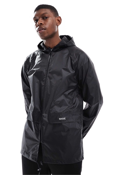 Унисекс-куртка Stormbreak Waterproof Jacket черного цвета артикул 143487428