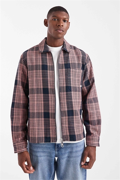 Пиджак Etienne в сине-розовую клетку артикул 150559241