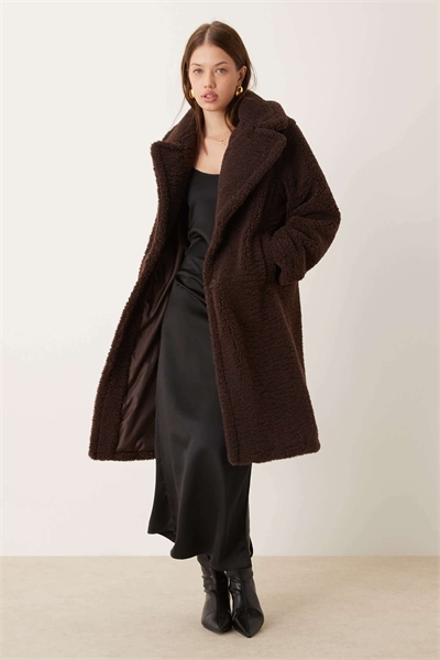 Длинное пальто Borg артикул 141212225