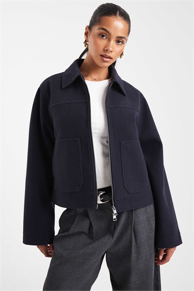 Куртка с застежкой-молнией по всей длине горловины артикул 147146198