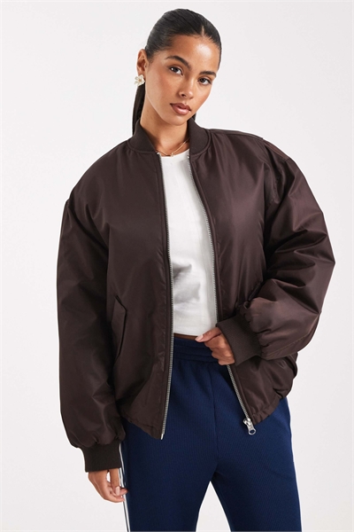 Бомбер свободного кроя артикул 147702199